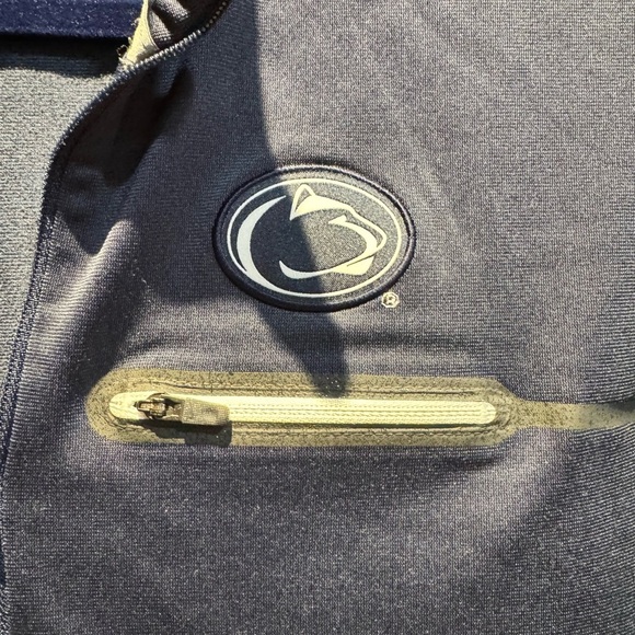 Nike Men's blue penn state Quarter-Zip Jacket M PSU - Picture 3 of 5